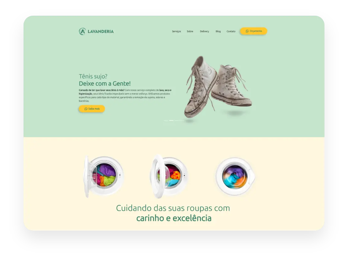 Case WwPotenza Iluminação Profissional WebSite