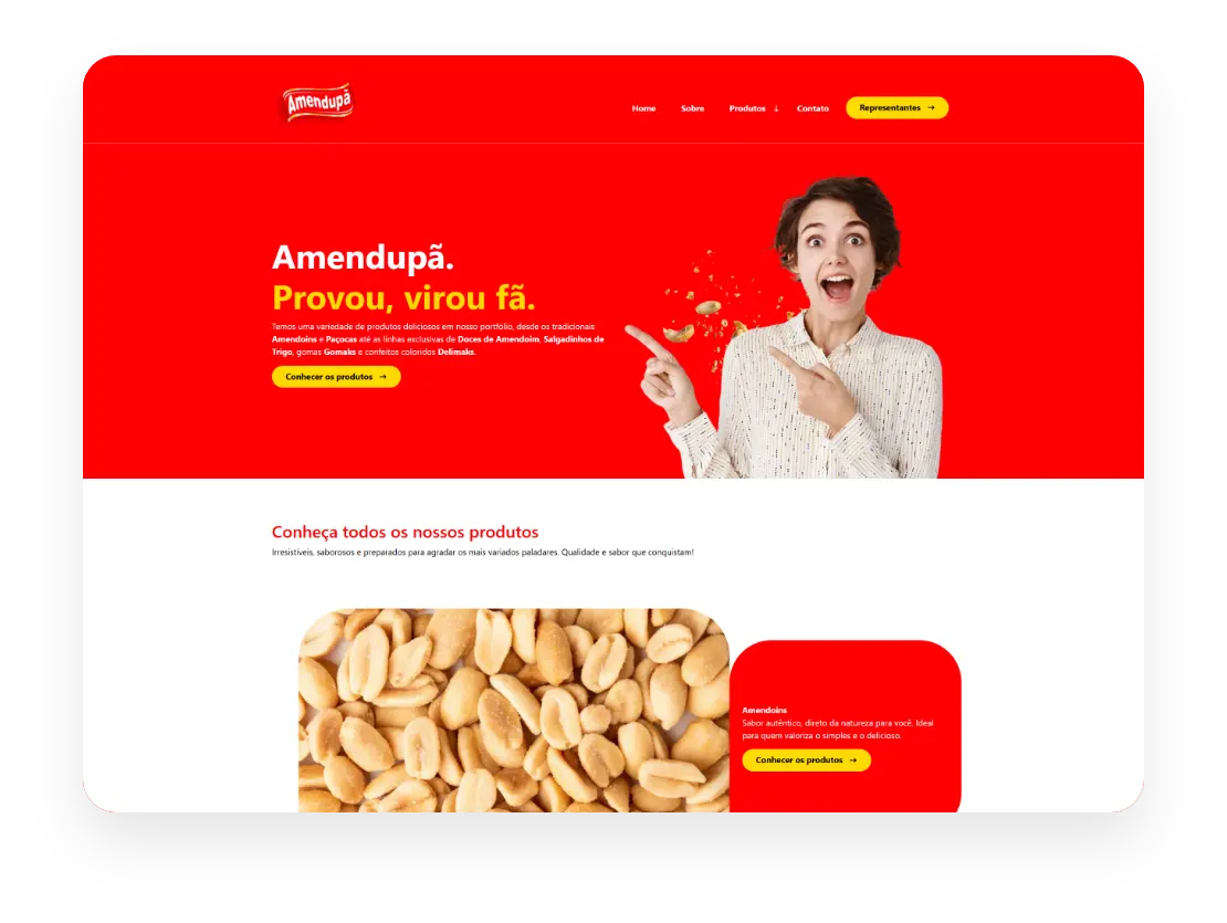 Case WwPotenza Iluminação Profissional WebSite